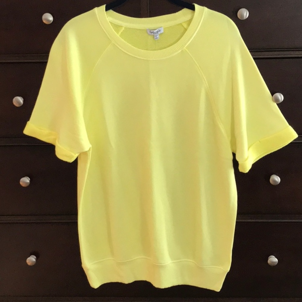 Splendid Short Sleeve Sweatshirt NWT Sz M